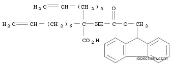 Molecular Structure of 1211504-14-1 (N-Fmoc-2-amino-2-(pent-4-enyl)dec-9-enoic acid)